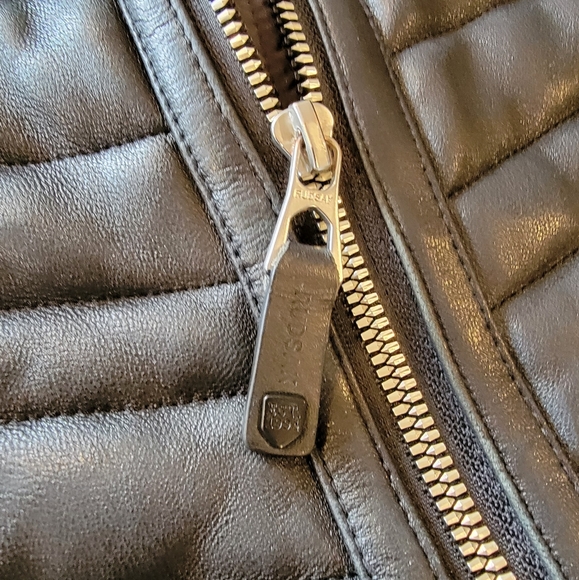 SOLD ! Rudsak puffer jacket with leather detail - Picture 2 of 8